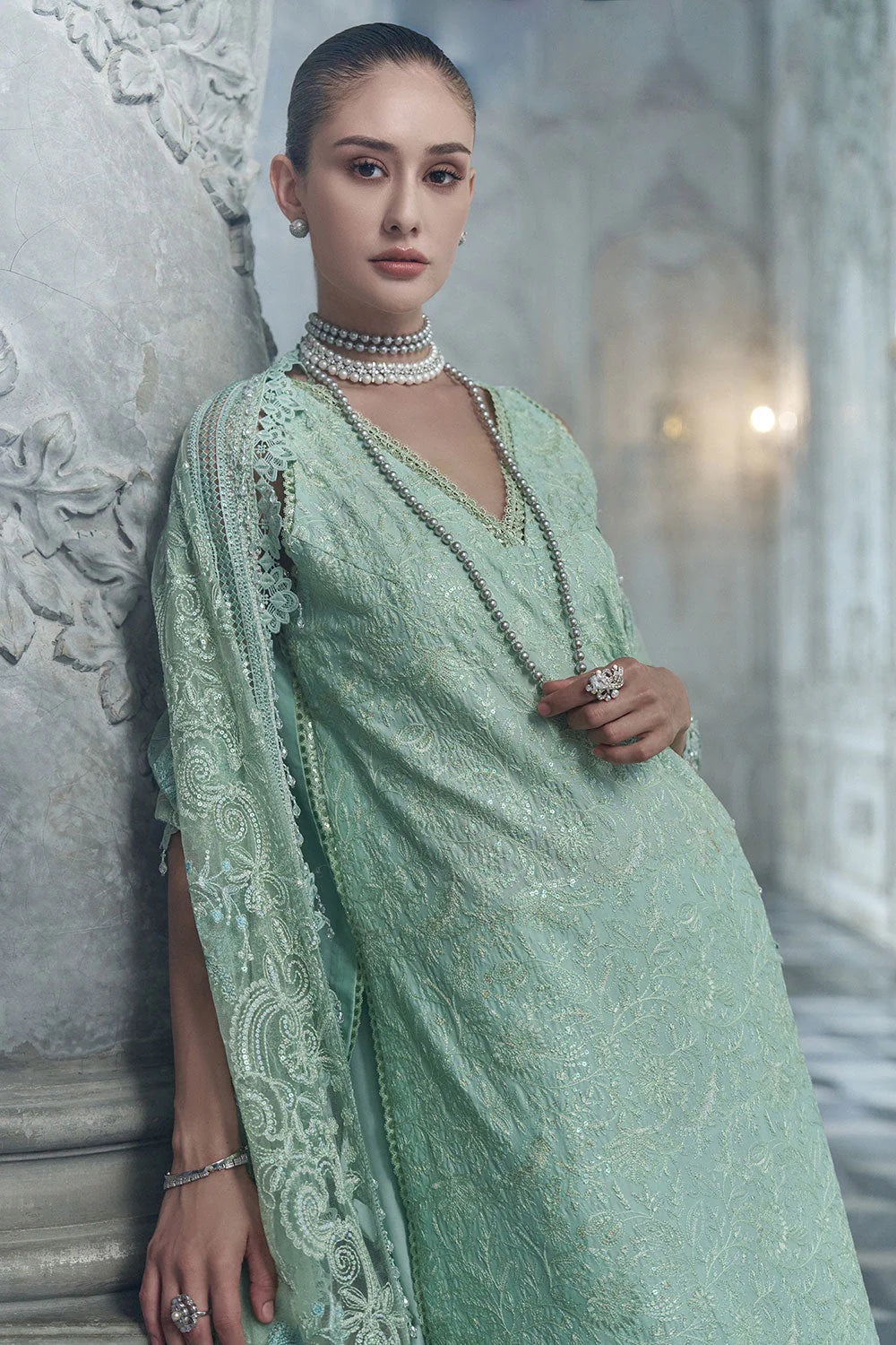 Design 4B Luxury Lawn Eid Edition 2026 Unstitched