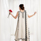 IVORY & BLACK LUXURY EMBROIDERED 3PCS SET NPA3-25422 (EID 2025 READY TO WEAR) | Zaib (RTS)