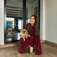 WINE RED BIZU SET | Sak Atelier