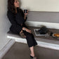 Sak Atelier Black Linen Willow Set