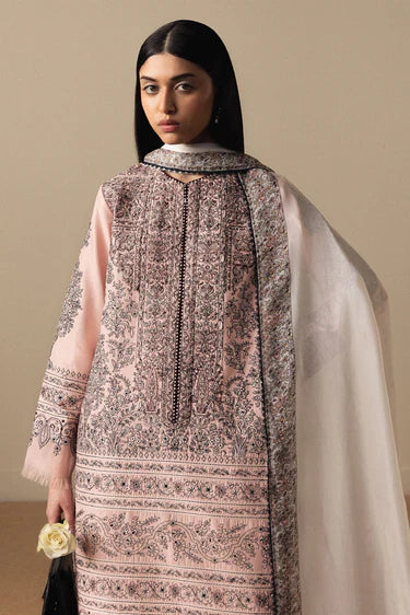 Zara Shahjahan Luxury Summer Lawn | Satori 2026 | Akahana-D11