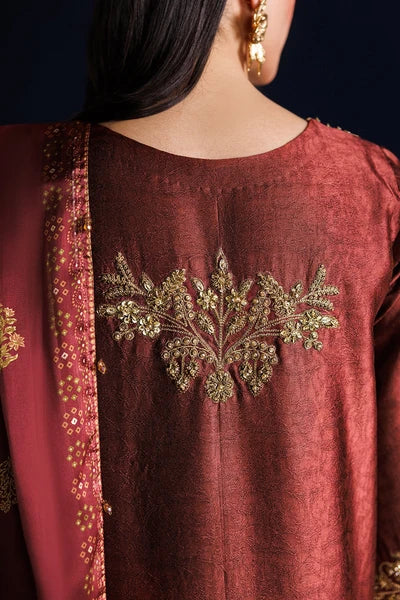 Baroque - Pret Formal | EMBROIDERED SHEESHA SILK PR-1313