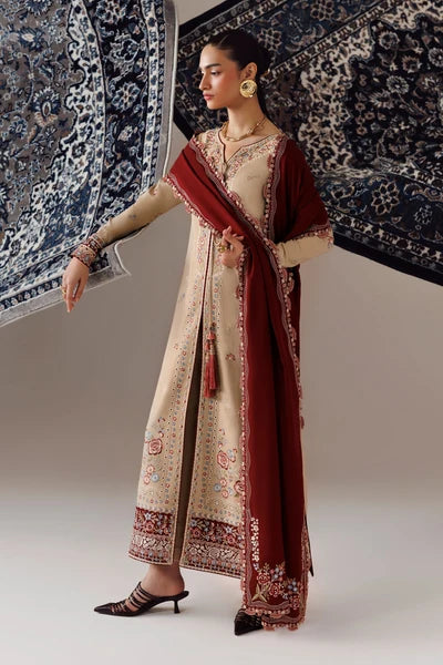 QLW-16 HAMNA Qalamkar - Qline Linen '26