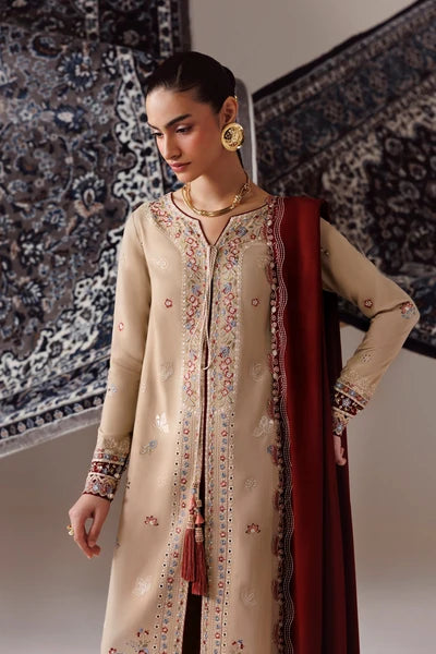 QLW-16 HAMNA Qalamkar - Qline Linen '26