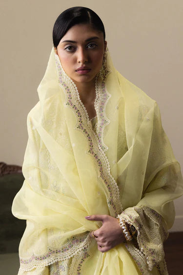 Zara Shahjahan Luxury Summer Lawn | Satori 2026 | Hinata-D3