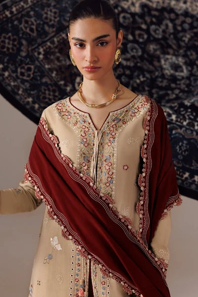 QLW-16 HAMNA Qalamkar - Qline Linen '26