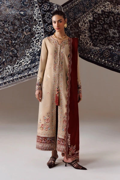 QLW-16 HAMNA Qalamkar - Qline Linen '26