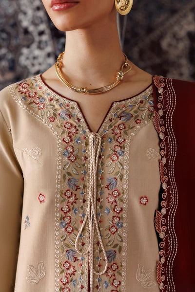 QLW-16 HAMNA Qalamkar - Qline Linen '26