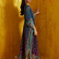 Farah Talib Aziz Mayna Festive Prints '25 - Peridot Ombre Kaftan