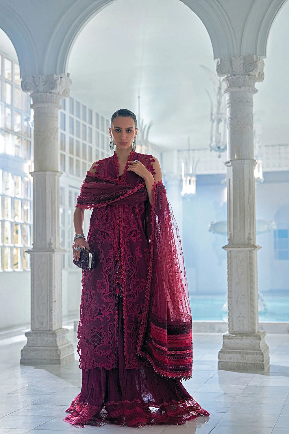 Design 5A Luxury Lawn Eid Edition 2026 Unstitched