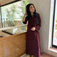BURGUNDY ELLIE SET | Sak Atelier