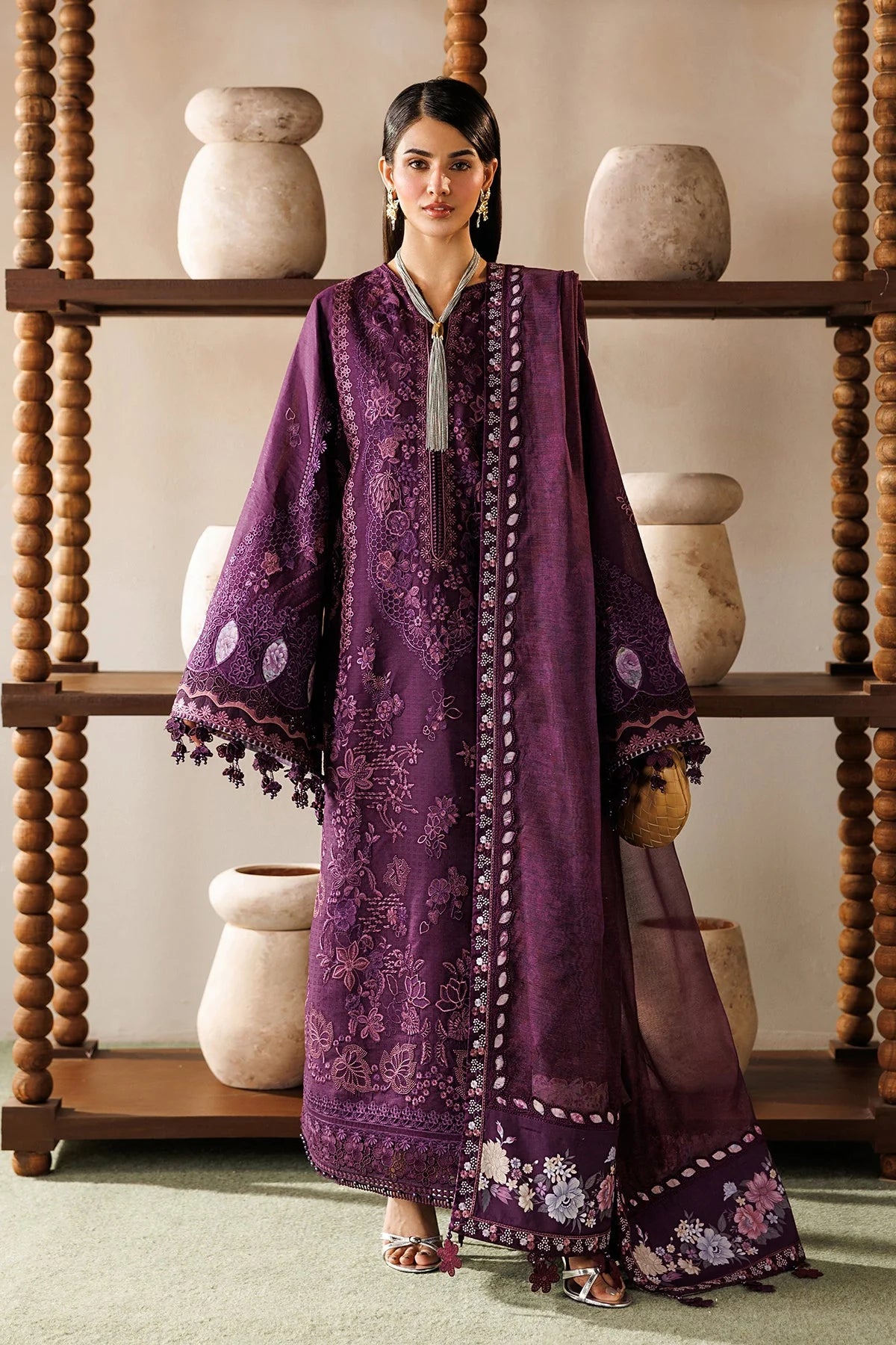 Baroque | EMBROIDERED LAWN EL26-D02