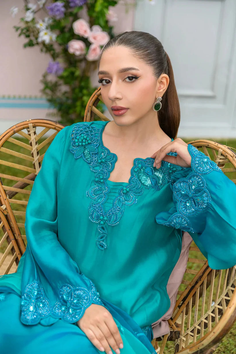 AquaFrost | Zarayna-Festive Formals '25 | Flairs Studio