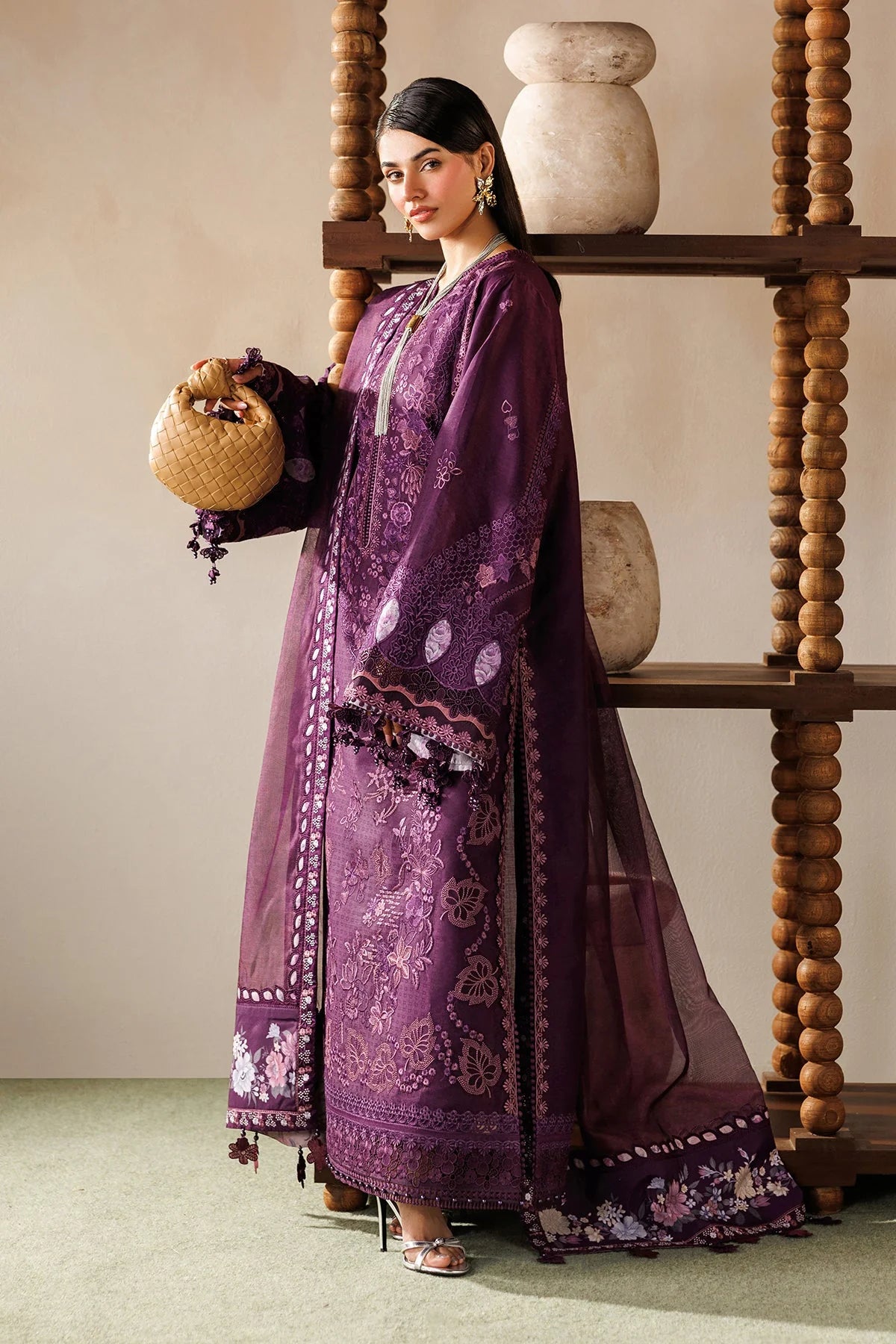 Baroque | EMBROIDERED LAWN EL26-D02