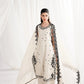 IVORY & BLACK LUXURY EMBROIDERED 3PCS SET NPA3-25422 (EID 2025 READY TO WEAR) | Zaib (RTS)