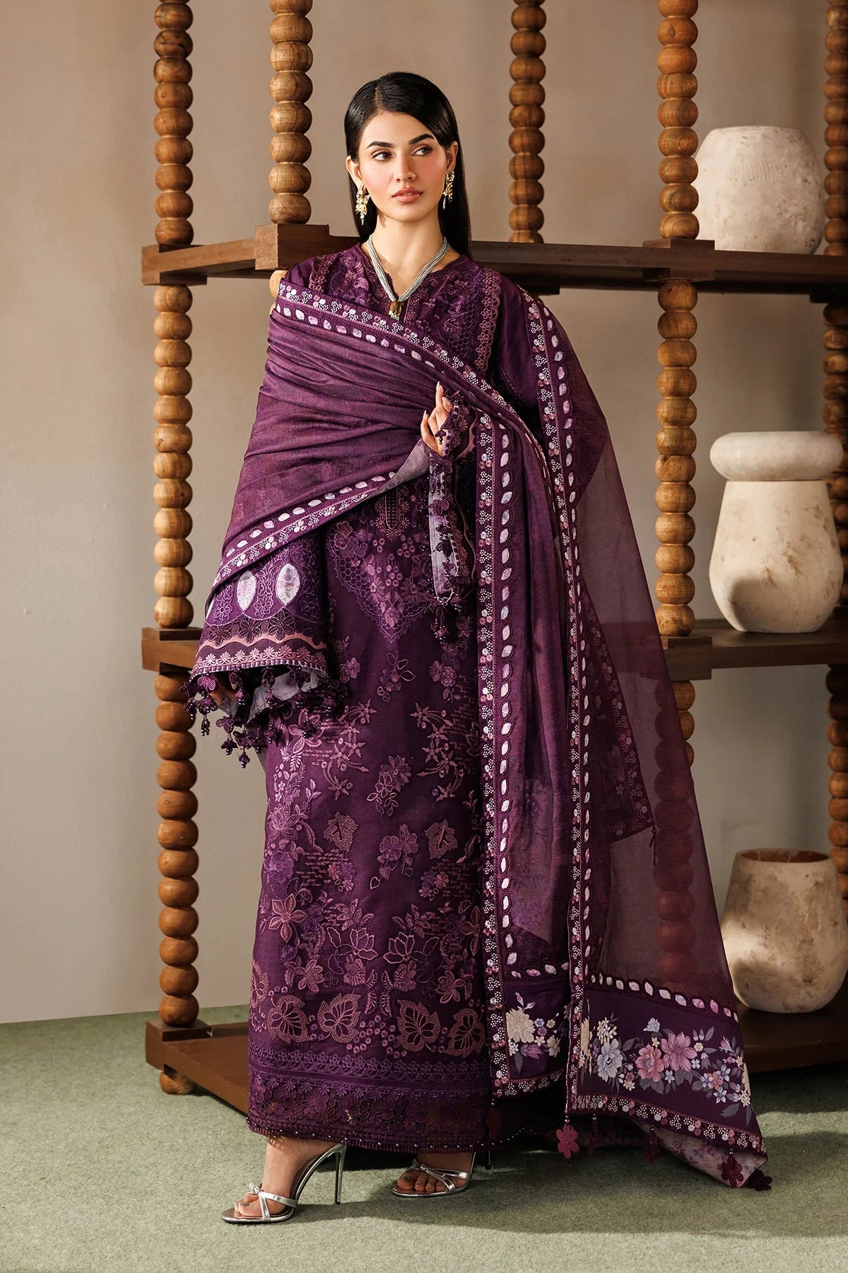 Baroque | EMBROIDERED LAWN EL26-D02