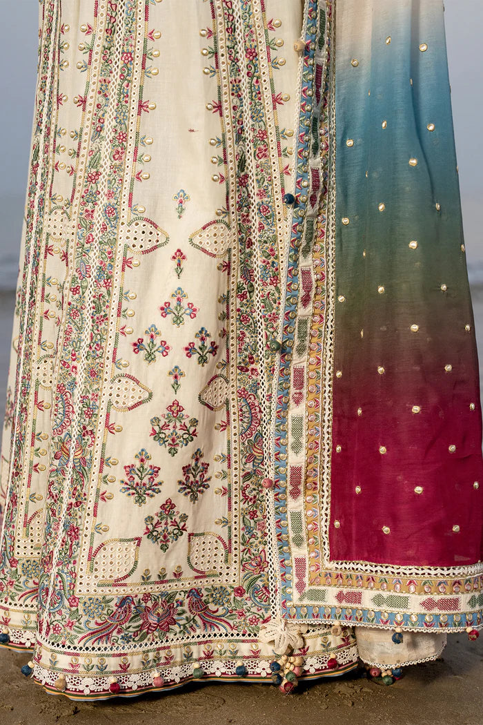 Embroidered Luxury Lawn SL25-D9 | Jazmin