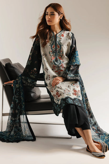 ETHNC EMBROIDERED SUIT (E1007/203/902)