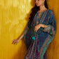 Farah Talib Aziz Mayna Festive Prints '25 - Peridot Ombre Kaftan