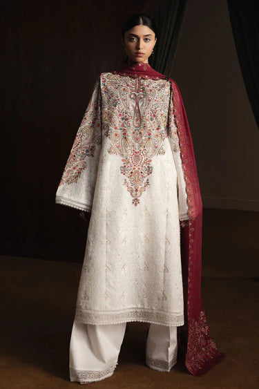 Zara Shahjahan Luxury Summer Lawn | Satori 2026 | Hikari-D7