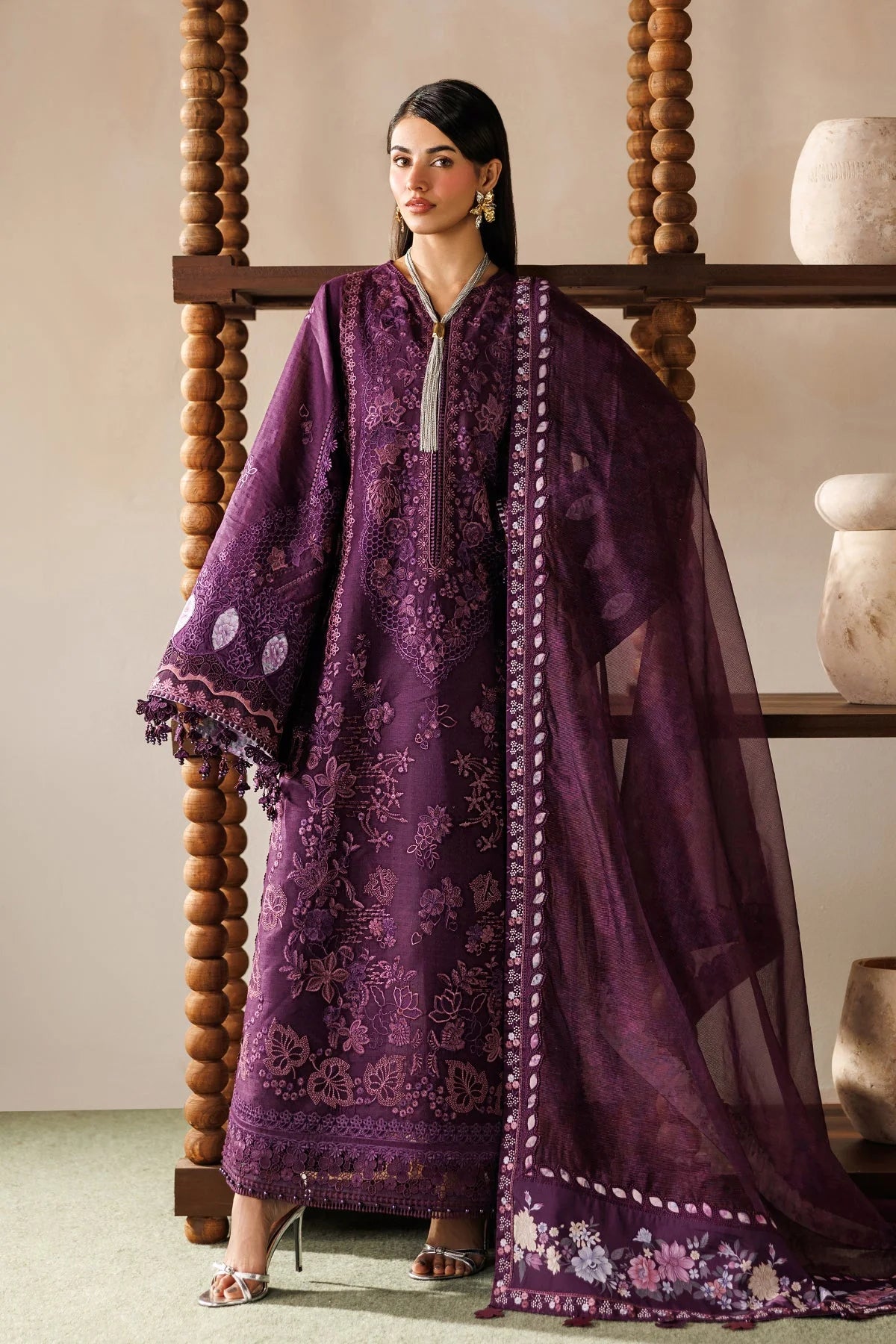 Baroque | EMBROIDERED LAWN EL26-D02