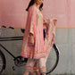Farah Talib Aziz Mayna Festive Prints '25 - Vic Blush Shirt And Dupatta