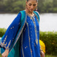 Farah Talib Aziz Mayna Festive Luxe Pret '25 - Opal Blue Shirt And Dupatta