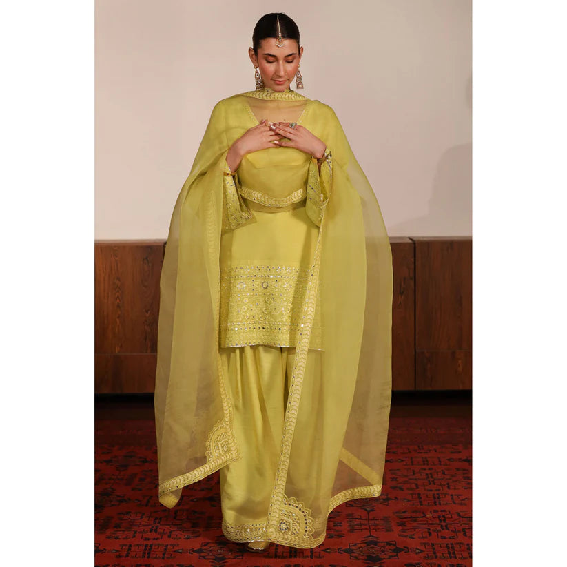 PEAR GREEN OUTFIT | DYOT | Eid Festive' 25