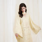 Zaib SS Eid Pret '25- BUTTER YELLOW LUXURY EMBROIDERED 3PCS SET NPA3-25420