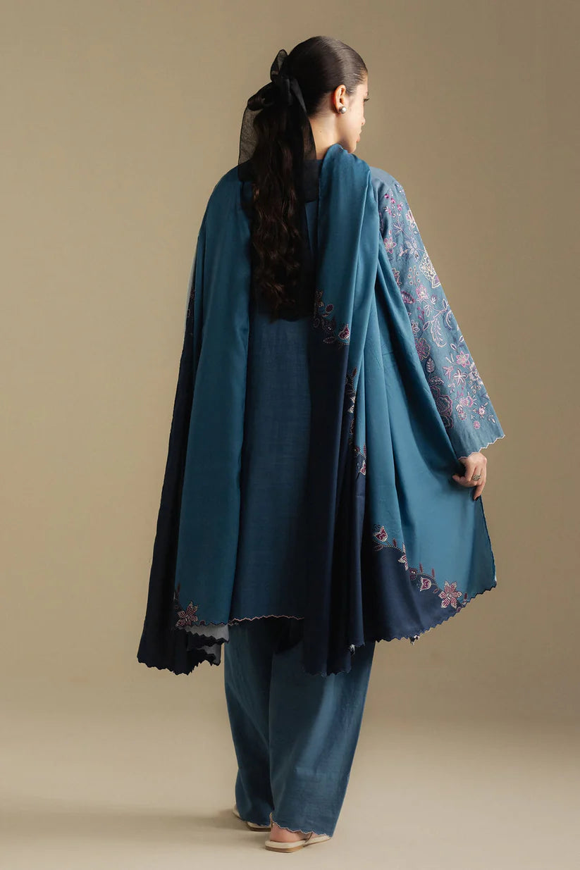 MIST-2A | Coco Winter Unstitched’25 | Zara Shahjahan