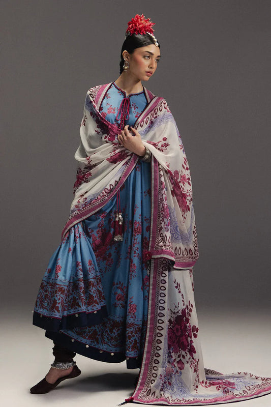 FALAK ARA-D2 | Zara Shahjahan Unstitched Anarkali’26