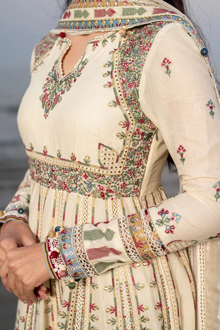 Embroidered Luxury Lawn SL25-D9 | Jazmin