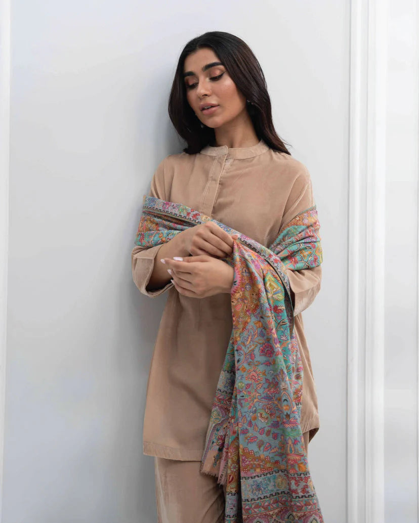 Nia Mia Pashmina/Velvets'24 - Velvet Sable