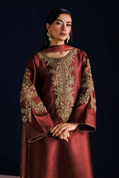 Baroque - Pret Formal | EMBROIDERED SHEESHA SILK PR-1313
