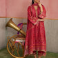 Farah Talib Aziz Mayna Festive Prints '25 - Inuki Maroon Shirt And Dupatta