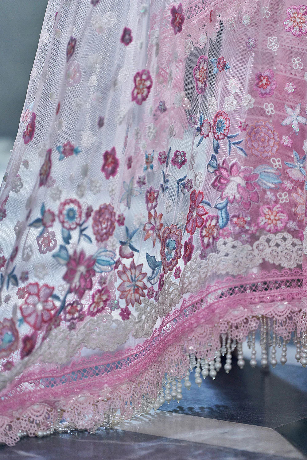 Design 7B Luxury Lawn Eid Edition 2026 Unstitched