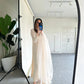 ANTIQUE WHITE BUTTONED SET | Sak Atelier