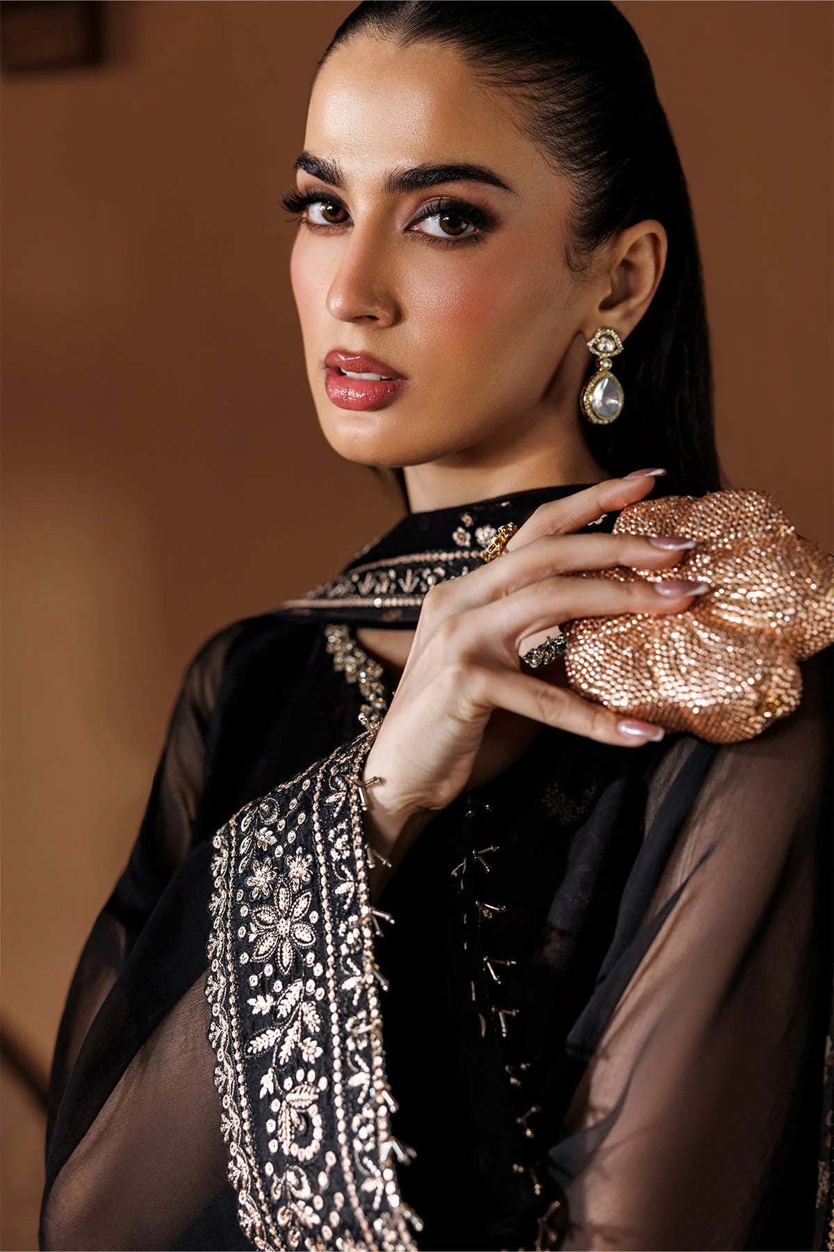 Baroque - Pret Formal | EMBROIDERED CHIFFON PR-1288