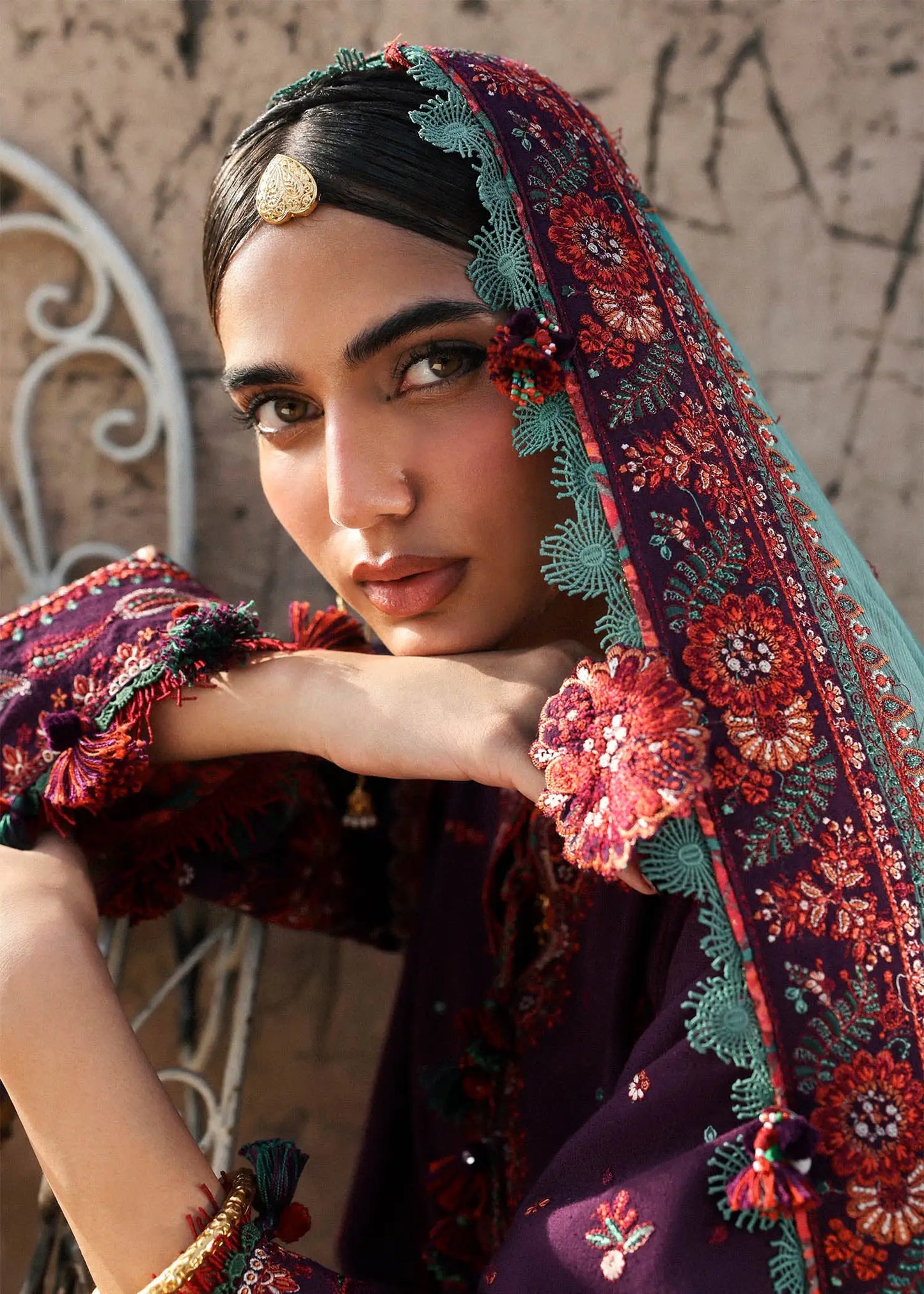 Hussain Rehar Karandi Unstitched '25 - Sultana