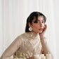 Zaib SS Eid Pret '25 - SAND BEIGE LUXURY EMBROIDERED 3PCS SET NPA3-25419