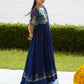 Farah Talib Aziz Mayna Festive Luxe Pret '25 - Zari Navy Kalidaar And Dupatta
