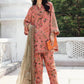 Maria.B M-Prints Unstitched '25 - Embroidered Linen Suit | MPT-2707-A