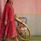 Farah Talib Aziz Mayna Festive Prints '25 - Inuki Maroon Shirt And Dupatta
