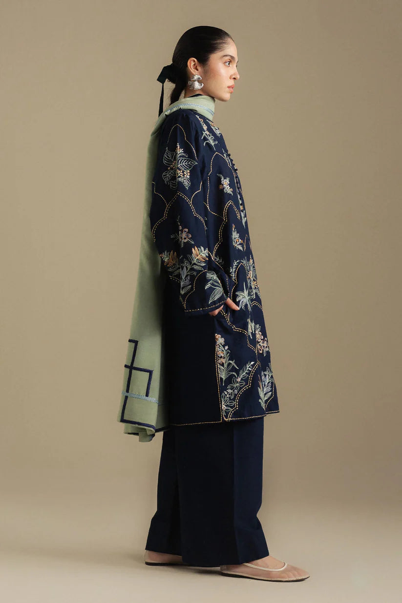 AMBER-1B | Coco Winter Unstitched’25 | Zara Shahjahan