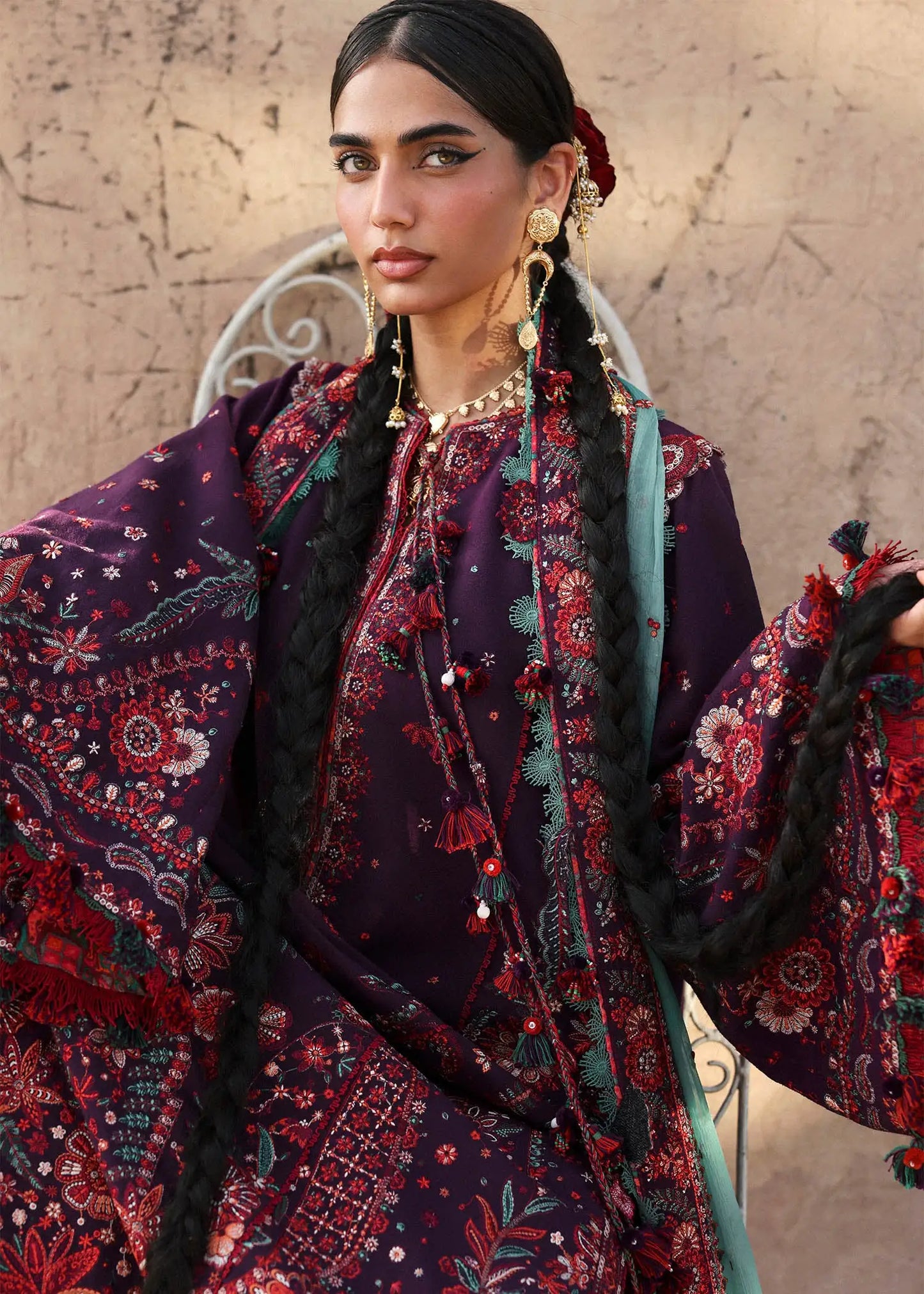 Hussain Rehar Karandi Unstitched '25 - Sultana