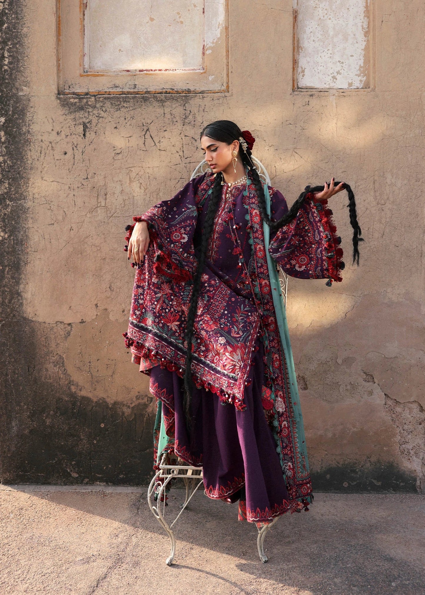 Hussain Rehar Karandi Unstitched '25 - Sultana