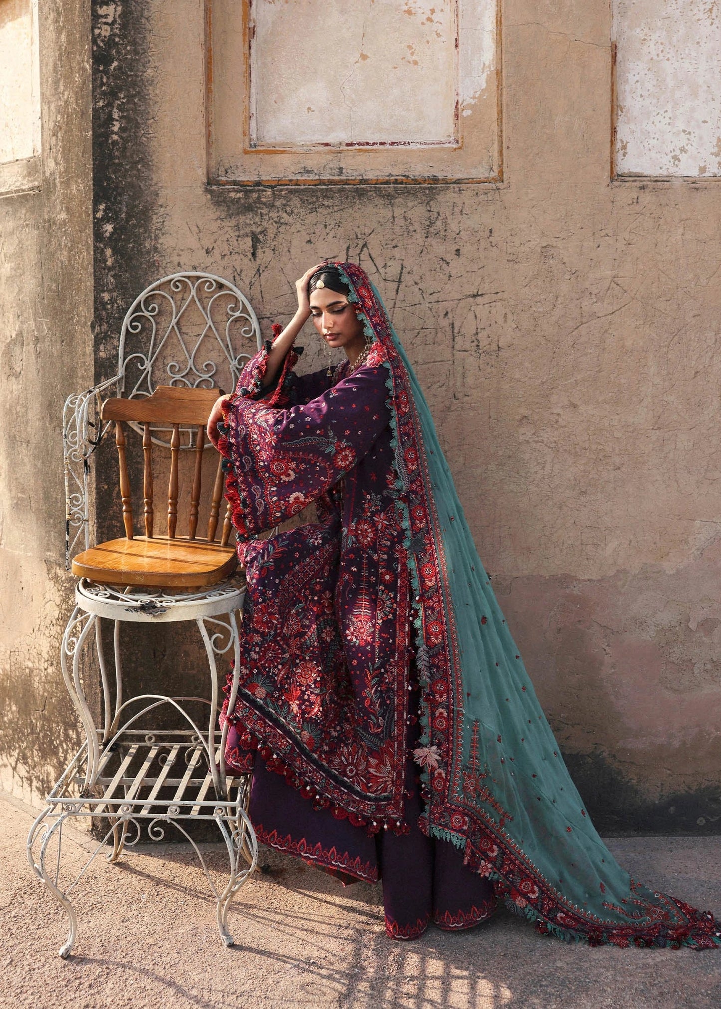 Hussain Rehar Karandi Unstitched '25 - Sultana