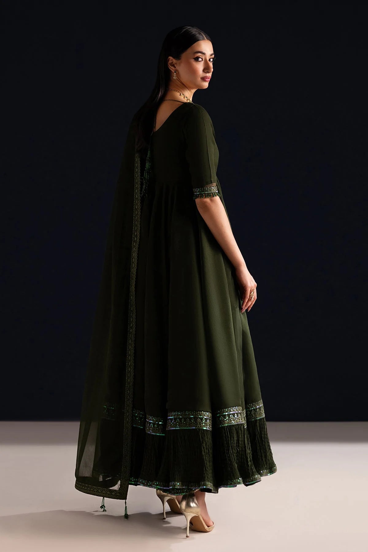 Baroque - Pret Formal | EMBROIDERED CHIFFON PR-1316