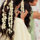 CELADON SPRUCE-3 PIECE EMBROIDERED JACQUARD SUIT
