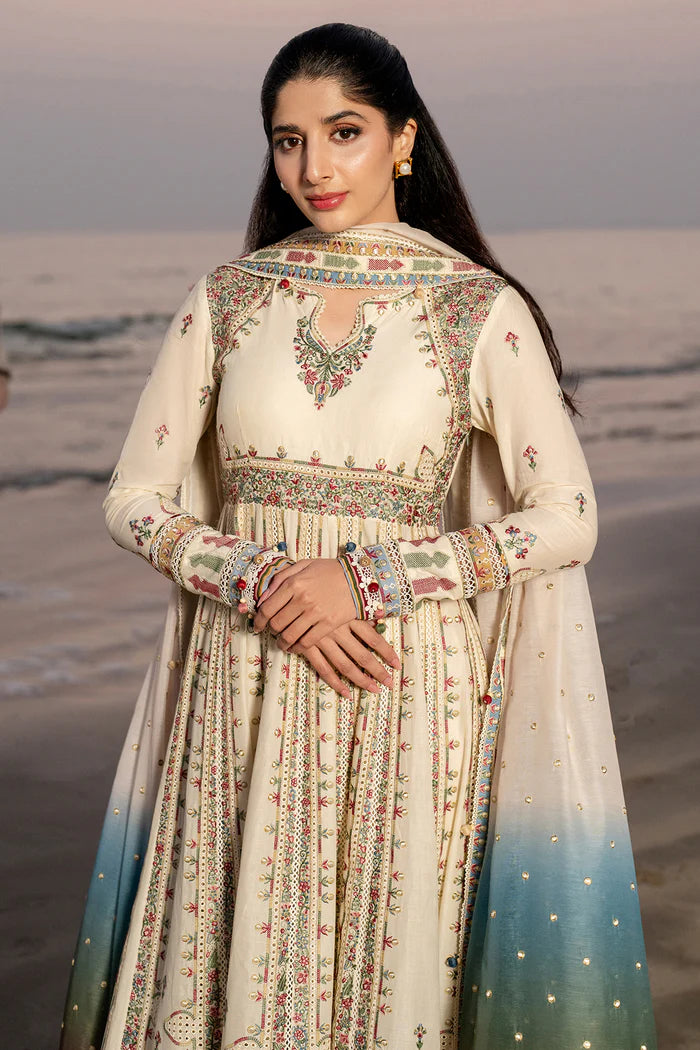 Embroidered Luxury Lawn SL25-D9 | Jazmin